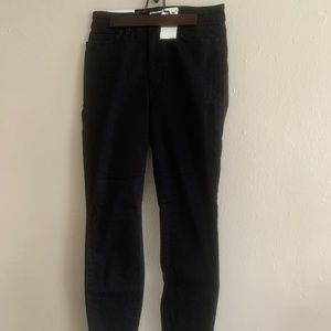 American Apparel Black Stretch Denim Pencil Plant